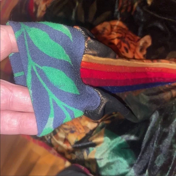 NWOT! Aviator Nation Unisex Jungle Classic Velvet Sweatshirt - Black Tiger - Picture 6 of 11